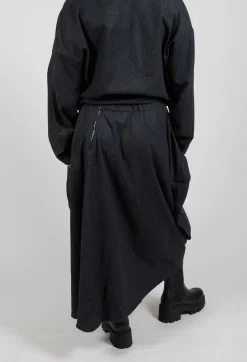 La Vaca Loca Skirts^Wok Onda Skirt in Bristol Grey