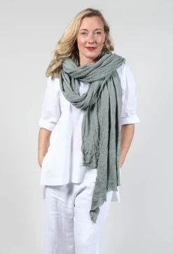 Umit Unal Scarves^Wool Long Scarf in Original Green