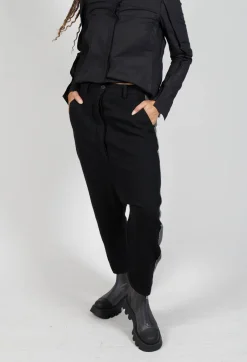 Rundholz Mainline Trousers^Wool Trousers in Black Stripe
