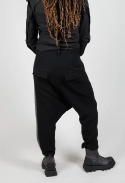 Rundholz Mainline Trousers^Wool Trousers in Black Stripe