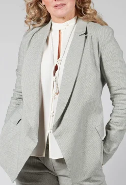 Niù Jackets|Co-ords & Suits^Wrap Over Blazer in Alga