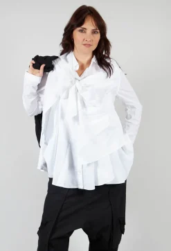 Rundholz Mainline Shirts & Blouses^Wrap Over Shirt in White