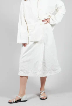Album Di Famiglia Skirts^Wrap Skirt CC in Milk