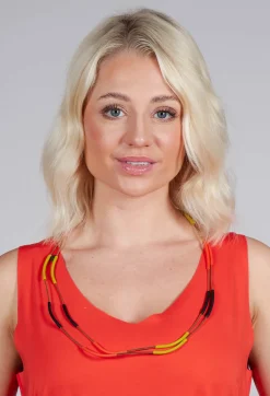 Miriamnori Necklaces^Wrap Wire Necklace in Multicolour