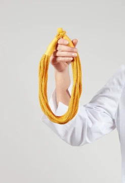 Narratives Necklaces^Yellow Rope Layered Necklace