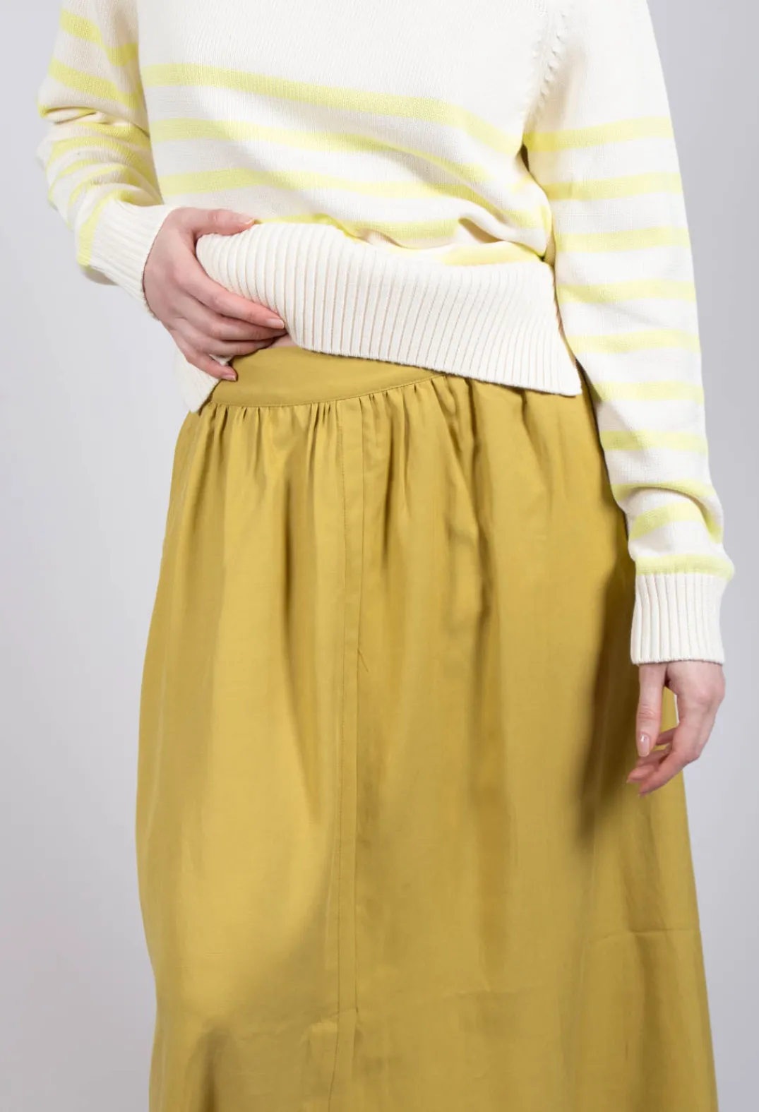 Ecoalf Skirts^Yokoalf Skirt in Green Yellow