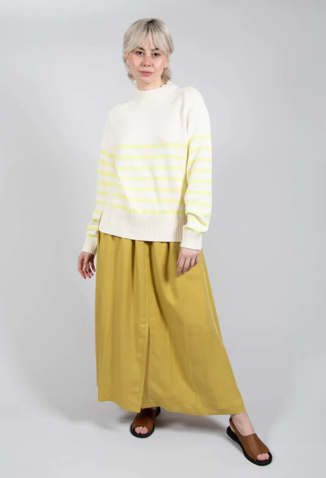 Ecoalf Skirts^Yokoalf Skirt in Green Yellow