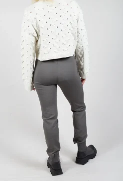 Sarah Pacini Trousers^Yumiko Trousers in Charcoal