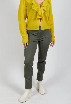 Sarah Pacini Trousers^Yumiko Trousers in Kaki