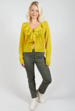 Sarah Pacini Trousers^Yumiko Trousers in Kaki