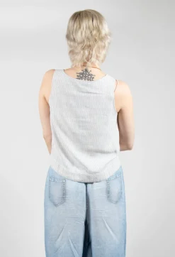 Elemente Clemente Tops^Yune Vest in Undyed Stripe
