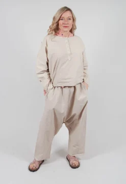 Privatsachen Trousers^Zaunetz Trousers in Kiesel