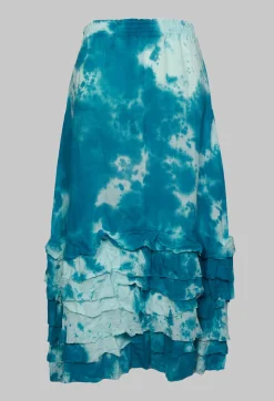 Privatsachen Skirts^Zentralknapp Skirt in Angel Blue