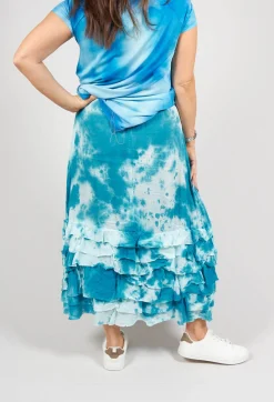 Privatsachen Skirts^Zentralknapp Skirt in Angel Blue