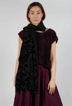 Privatsachen Scarves^Zierlicht Scarf in Kaviar