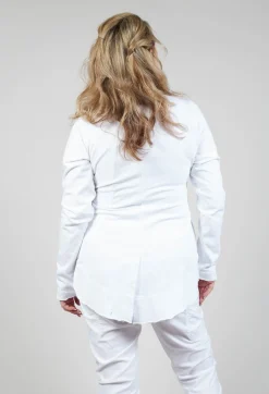Rundholz Black Label Jackets^Zip Through Jersey Jacket in White