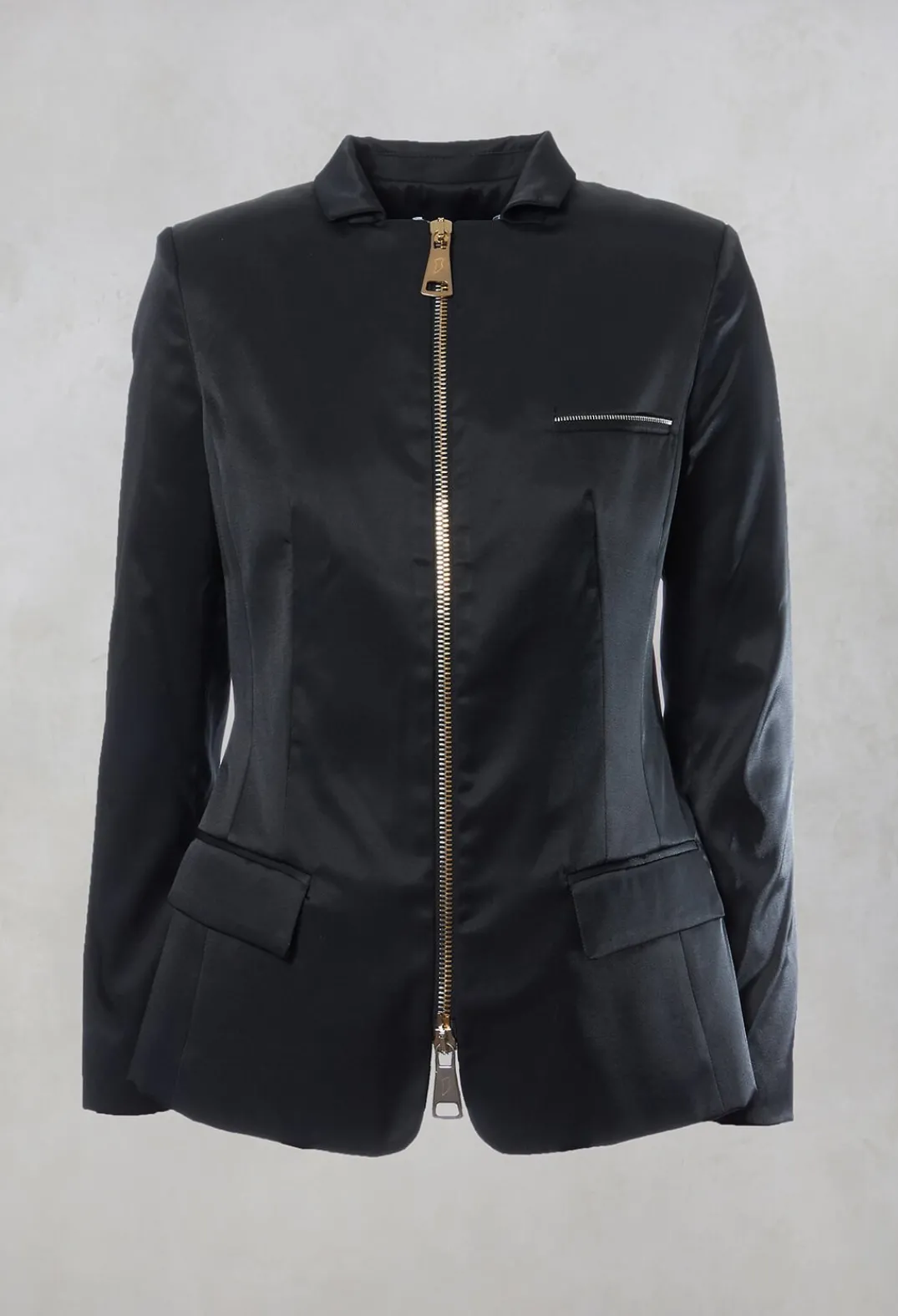 Oblique Creations Jackets^Zipped Jacket in Intrigue